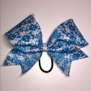Blue Lace Bow